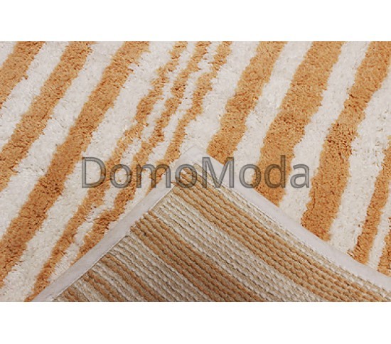 Коврик для ванной Indian Handmade Strip RIS-BTH-5223 BEIGE - высокое качество по лучшей цене в Украине изображение 4.